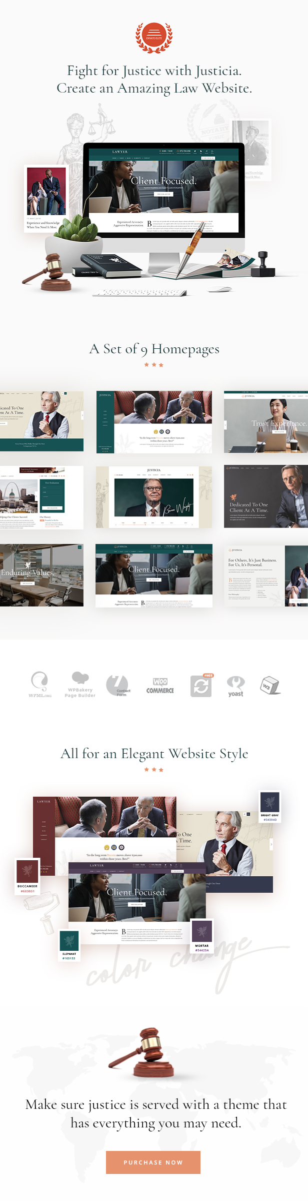 Justicia - Lawyer and Law Firm Theme - 1